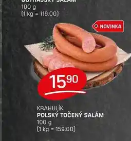 Flop POLSKÝ TOČENÝ SALÁM 100g nabídka