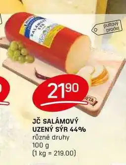 Flop JČ SALÁMOVÝ UZENÝ SÝR 44% různé druhy 100g nabídka