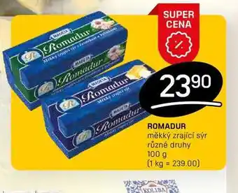 Flop TAVENÝ SÝR MADETA různé druhy 125 g nabídka