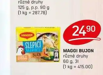 Flop MAGGI BUJON různé druhy 60 g nabídka
