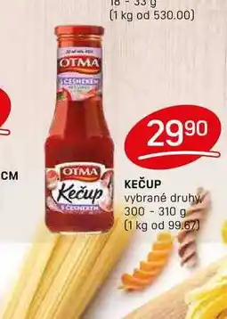 Flop KEČUP vybrané druhy 300-310 g nabídka