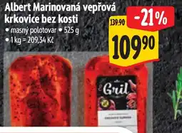 Albert Albert Marinovaná vepřová krkovice bez kosti nabídka