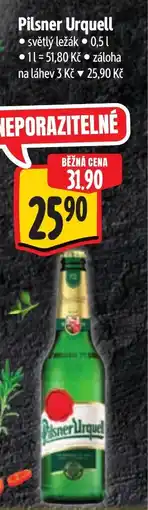 Albert Pilsner Urquell nabídka