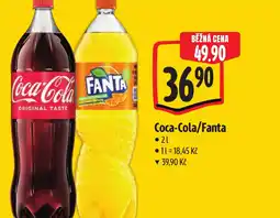 Albert Coca-Cola/Fanta nabídka