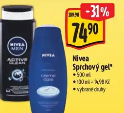 Albert Nivea Sprchový gel nabídka