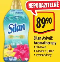 Albert Silan Aviváž Aromatherapy nabídka