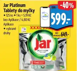 Albert Jar Platinum Tablety do myčky nabídka