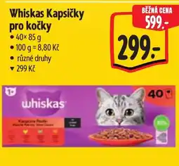 Albert Whiskas Kapsičky pro kočky nabídka