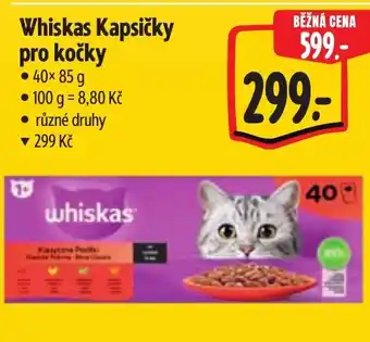 Albert Whiskas Kapsičky pro kočky nabídka