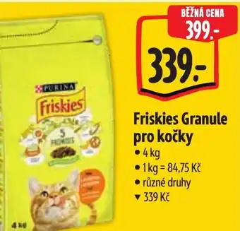 Albert Friskies Granule pro kočky nabídka
