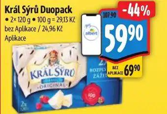 Albert Král Sýrů Duopack nabídka