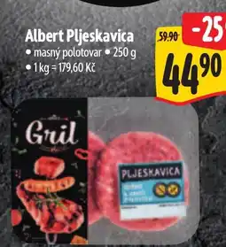 Albert Albert Pljeskavica nabídka