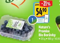 Albert Nature's Promise Bio Borůvky nabídka