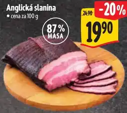 Albert Anglická slanina nabídka