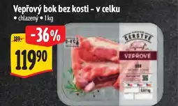 Albert Vepřový bok bez kosti - v celku nabídka