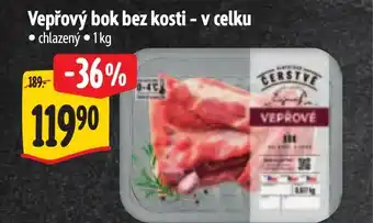 Albert Vepřový bok bez kosti - v celku nabídka