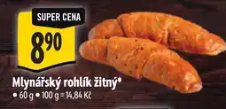 Albert Mlynářský rohlík žitný nabídka