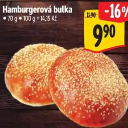Albert Hamburgerová bulka nabídka