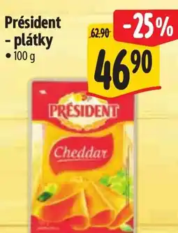 Albert Président - plátky nabídka