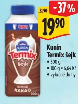 Albert Kunín Termix šejk nabídka