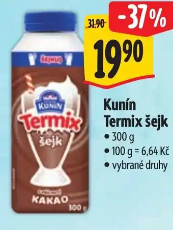 Albert Kunín Termix šejk nabídka
