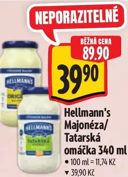 Albert HELLMANNS Majonéza/ Tatarská omáčka nabídka