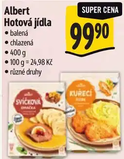 Albert Albert Hotová jídla nabídka