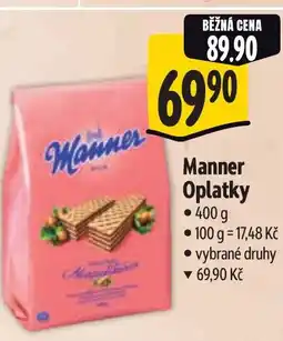 Albert Manner Oplatky nabídka