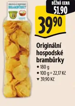 Albert Originální hospodské brambůrky nabídka