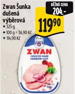 Albert Zwan Šunka dušená výběrová nabídka