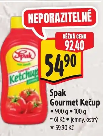 Albert Spak Gourmet Kečup nabídka