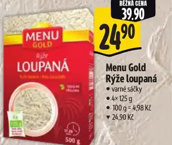 Albert Menu Gold Rýže loupaná nabídka