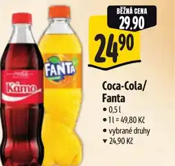 Albert Coca-Cola/ Fanta nabídka