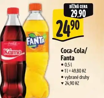 Albert Coca-Cola/ Fanta nabídka