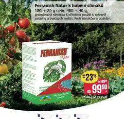 Teta Ferranish natur k hubení slimáků nabídka
