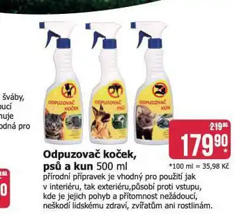 Teta Odpuzovač koček, psů a kun nabídka