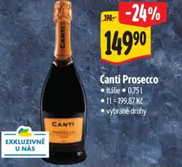Albert Canti Prosecco nabídka