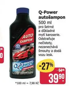 Teta Q power autošampon nabídka