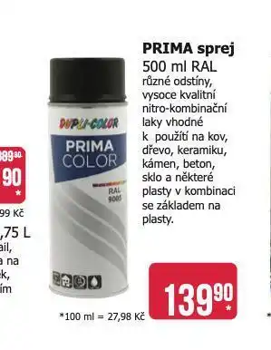 Teta Prima sprej nabídka