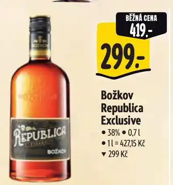 Albert Božkov Republica Exclusive nabídka