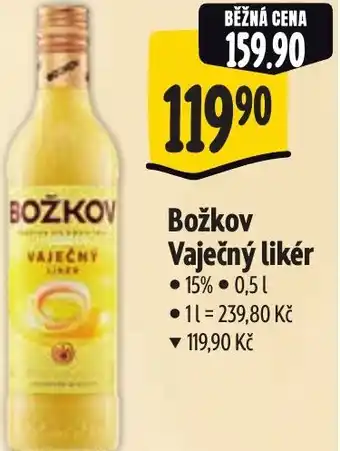 Albert Božkov Vaječný likér nabídka