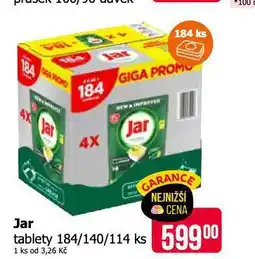 Teta Jar tablety nabídka