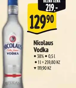 Albert Nicolaus Vodka nabídka