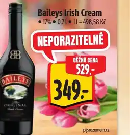 Albert Baileys Irish Cream nabídka