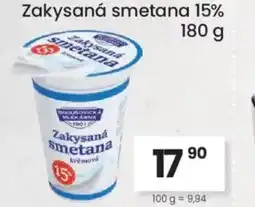 Kubík potraviny Zakysaná smetana 15% nabídka
