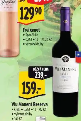 Albert Viu manent reserva nabídka