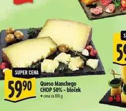 Albert Queso manchego chop 50% bloček nabídka