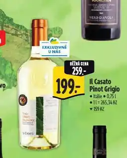 Albert Il casata pinot grigio nabídka