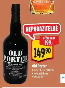Albert Old porter nabídka