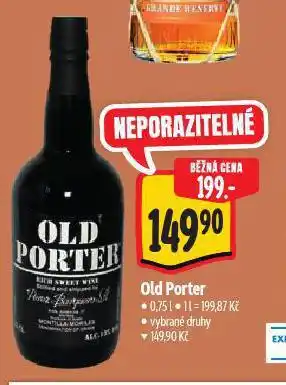 Albert Old porter nabídka